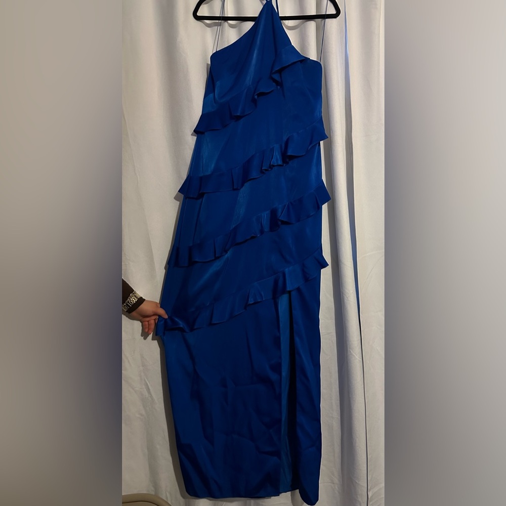 Royal blue dress